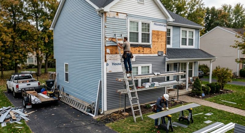 Siding Installation in Arlington, IN