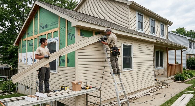 Vinyl Siding Installation in Rushville, IN